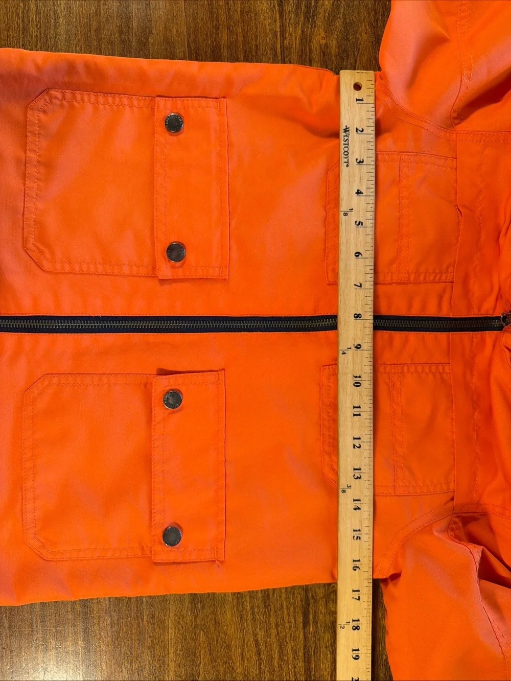 Gymboree Bright Orange Hooded Rain Jacket
